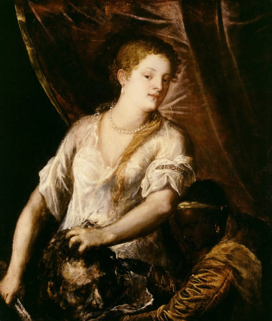 Judite com a cabeça de Holofernes - Titian
