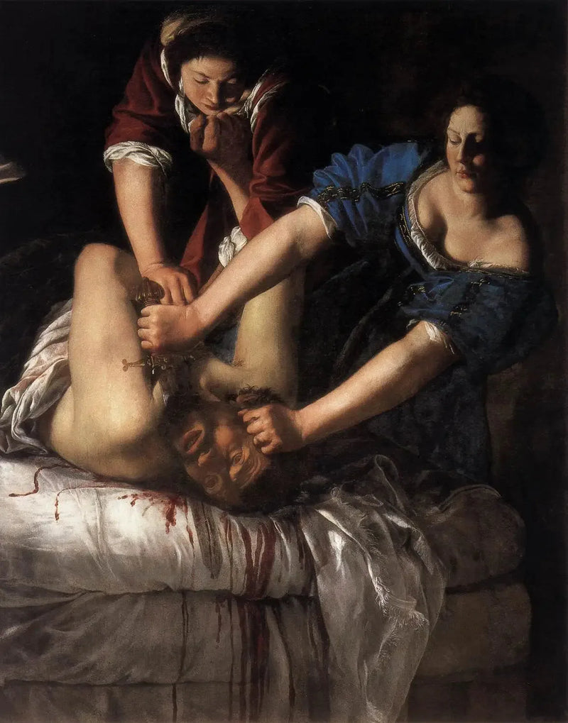 Judite decapitando Holofernes - Artemisia Gentileschi