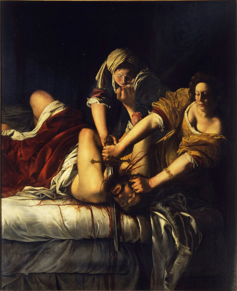 Judite decapitando Holofernes - Artemisia Gentileschi