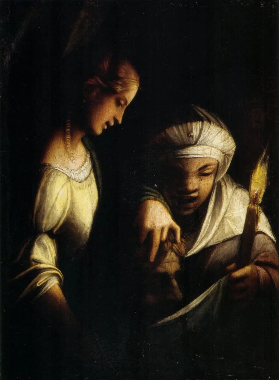 Judith e sua serva com a cabeça de Holofernes - Antonio da Correggio