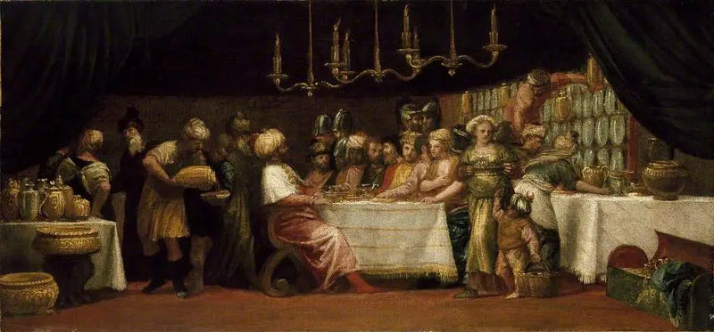 Judite festejada por Holofernes - Paul Véronèse