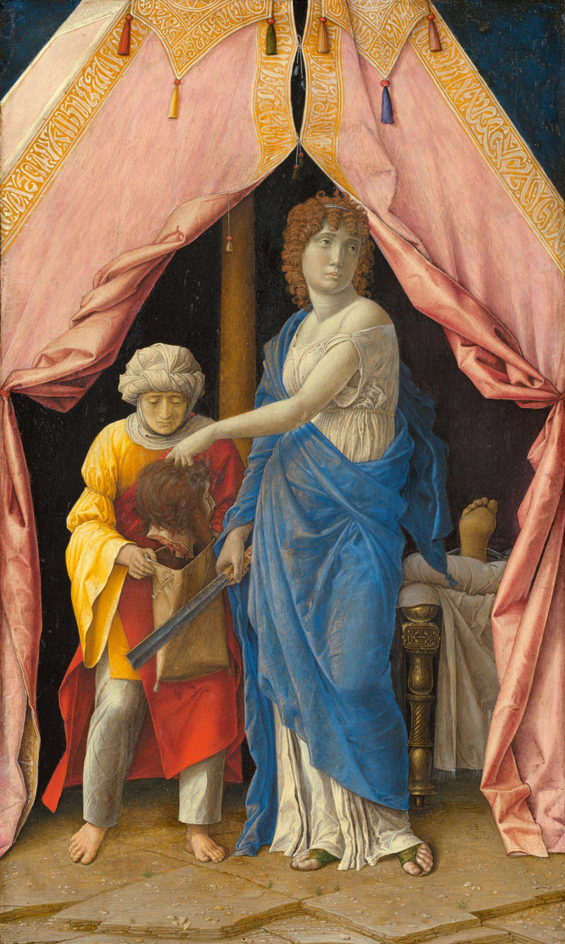 Judith, locatária da cabeça de Holofernes - Andrea Mantegna