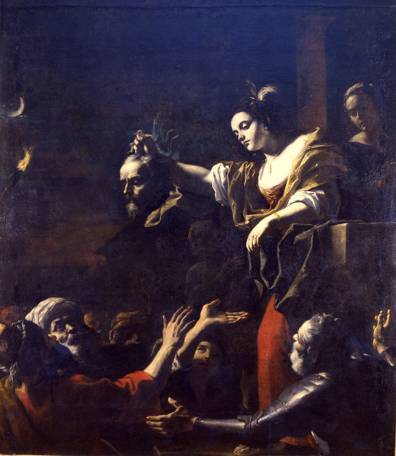 Judith apresentando a cabeça de Holofernes - Mattia Preti