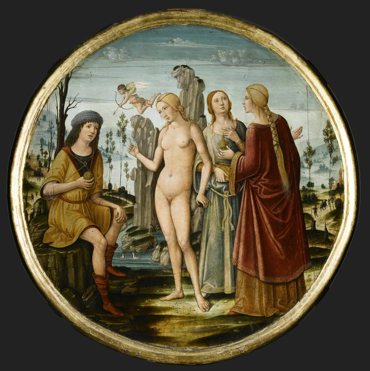 Le Jugement de Pâris - Girolamo di Benvenuto