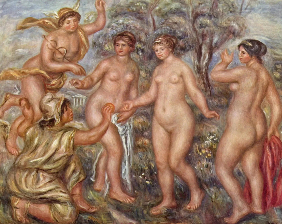 O Julgamento de Páris - Pierre-Auguste Renoir