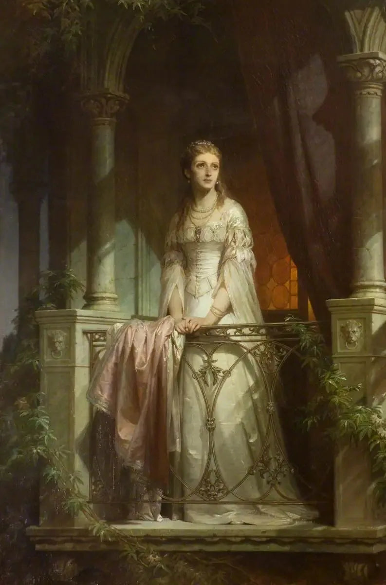 Juliette no balcão - Thomas Francis Dicksee