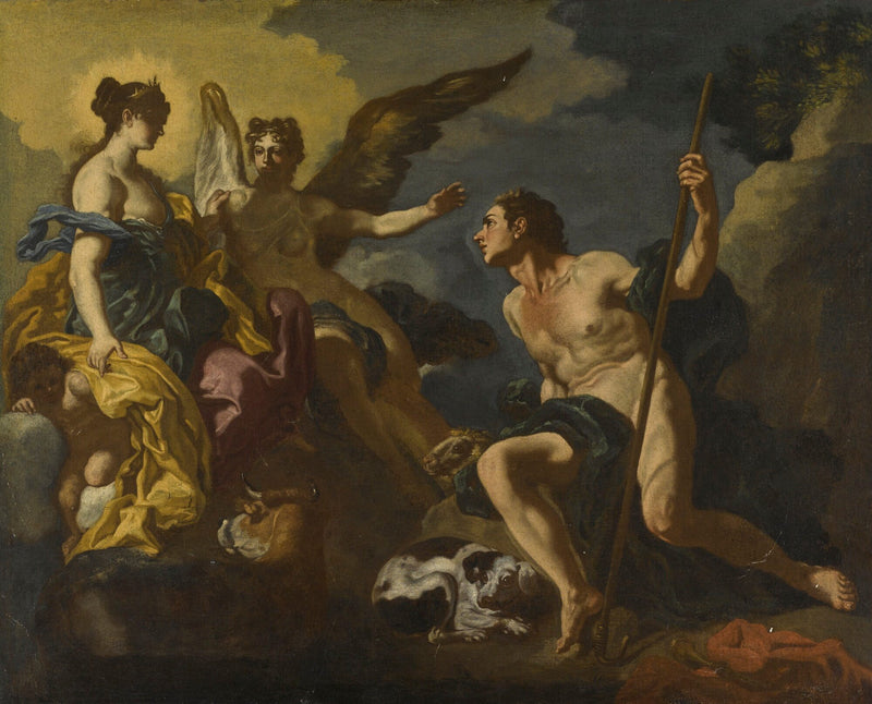 Junon, Io e Argus - Francesco Solimena