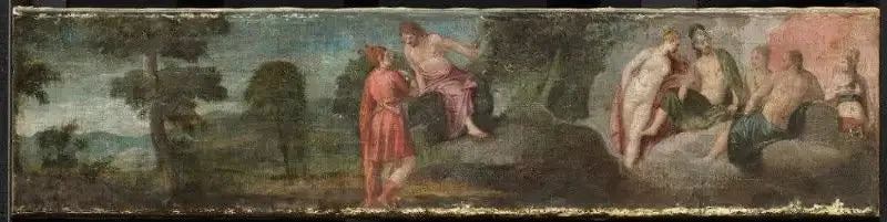 Júpiter com os deuses e deusas no Olimpo - Paul Véronèse