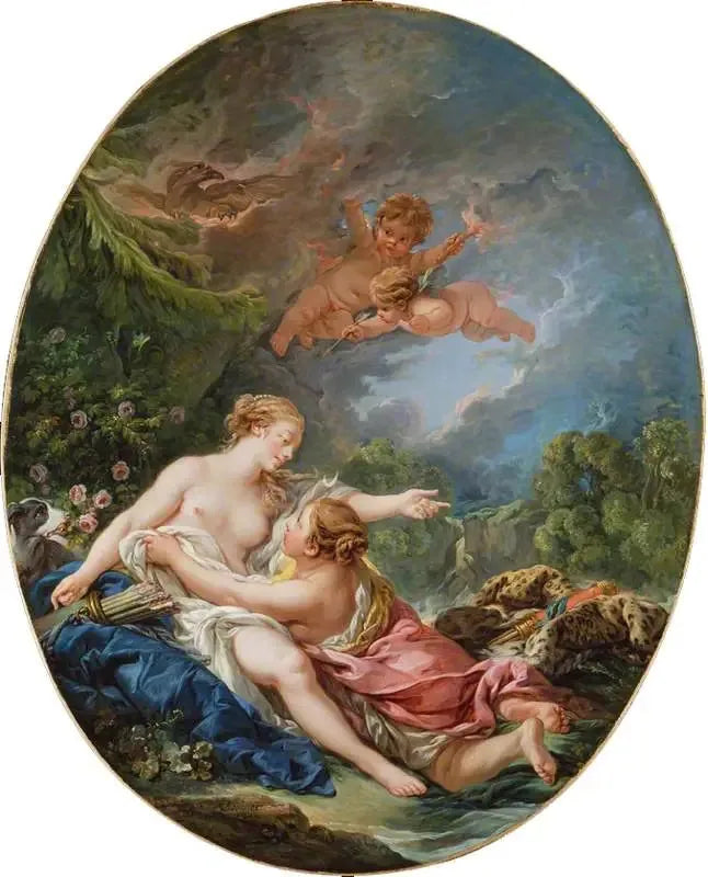 Júpiter e Calisto - François Boucher