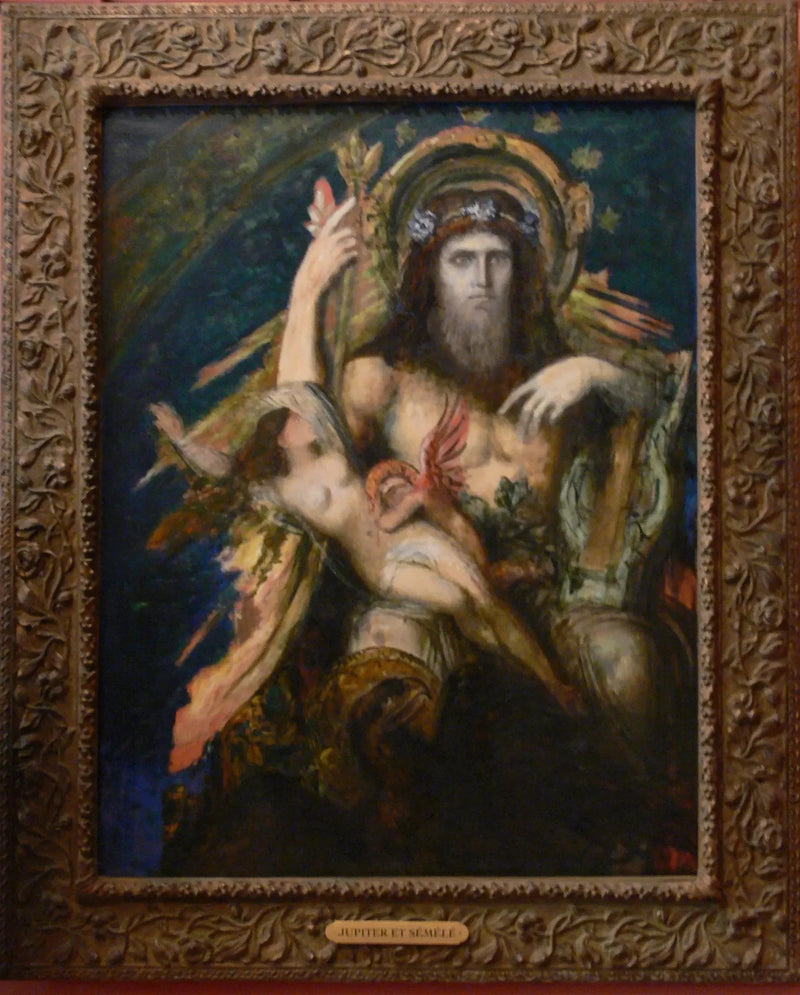Júpiter e Sêmele - Gustave Moreau