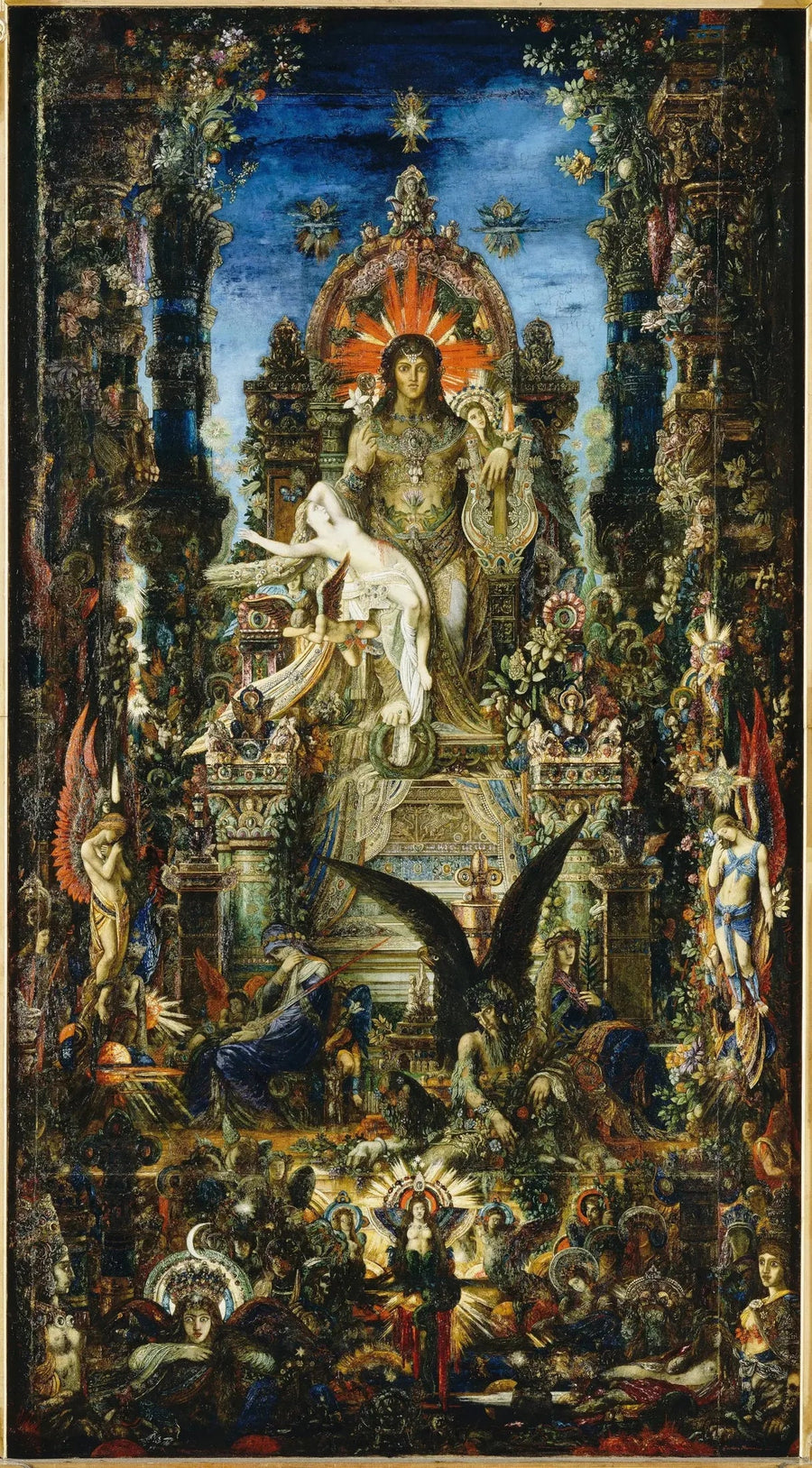 Júpiter e Sêmele - Gustave Moreau