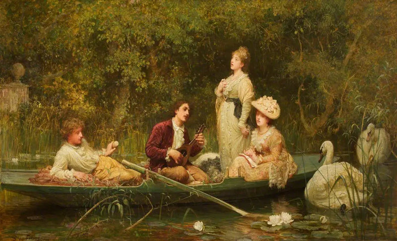 Apenas descanso calmo e suave - Luke Fildes