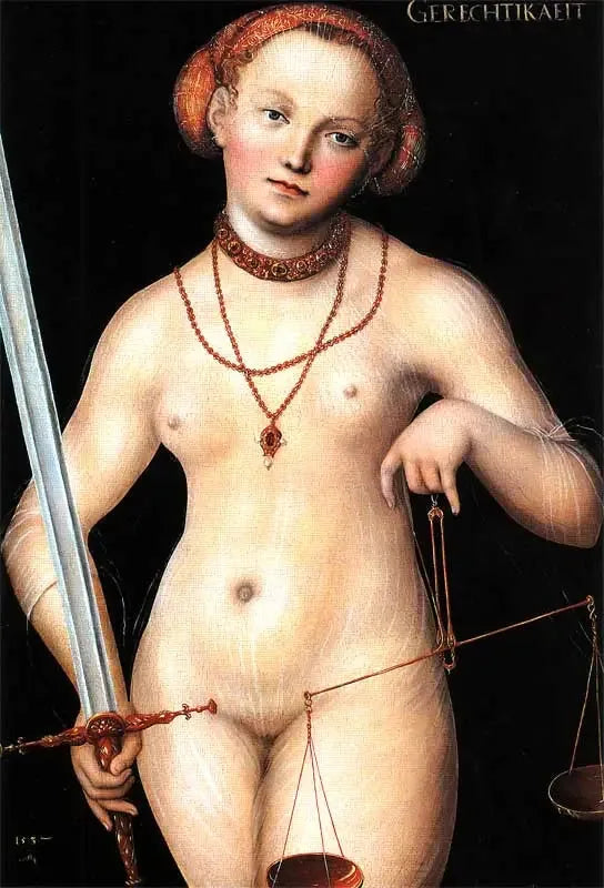 Justiça - Lucas Cranach, o Velho
