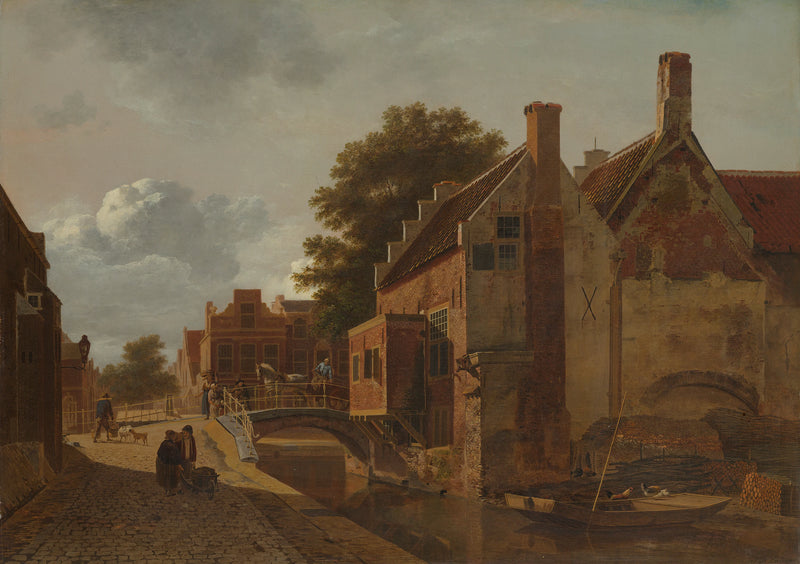 Le Kalvermarkt à La Haye - Jean François Valois