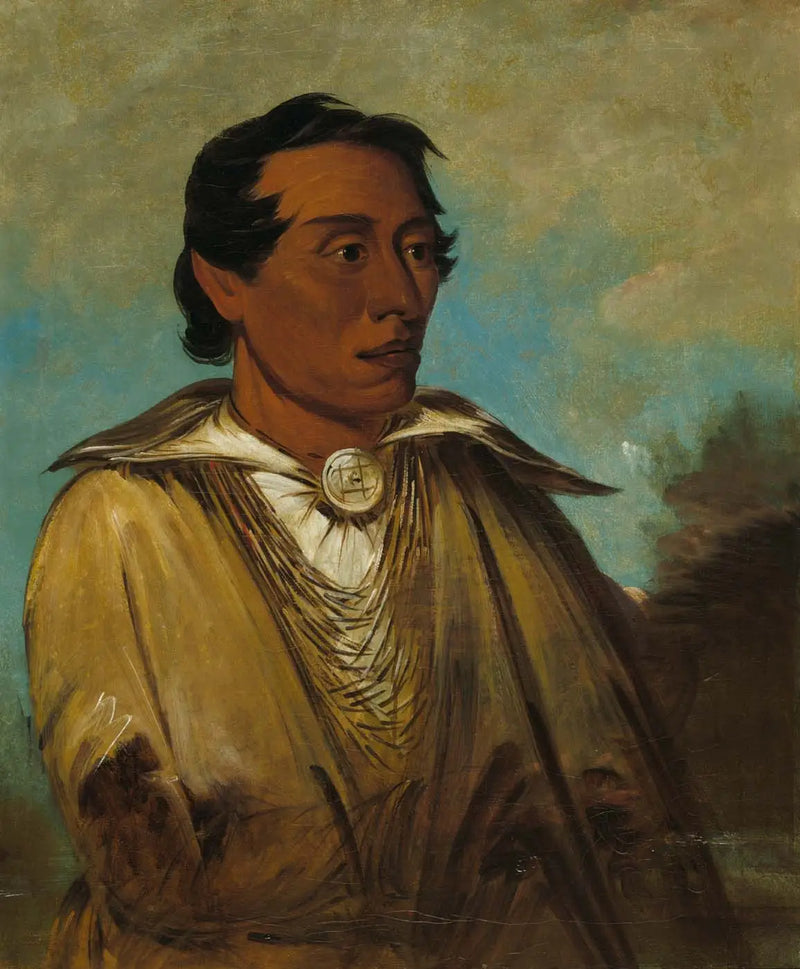 Kee-án-ne-kuk, Homem mais importante, Chefe da tribo - George Catlin
