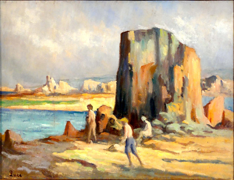 Kermouster, a praia - Maximilien Luce