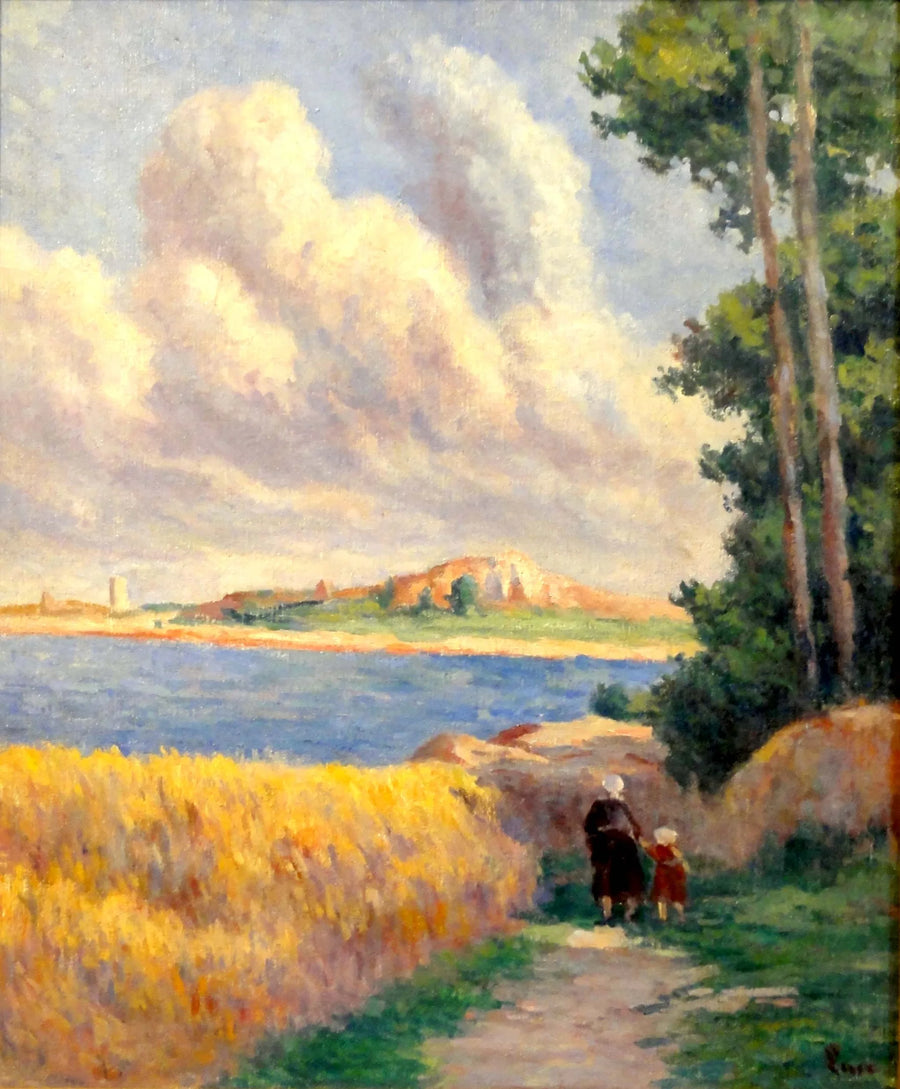 Kermouster, o caminho - Maximilien Luce