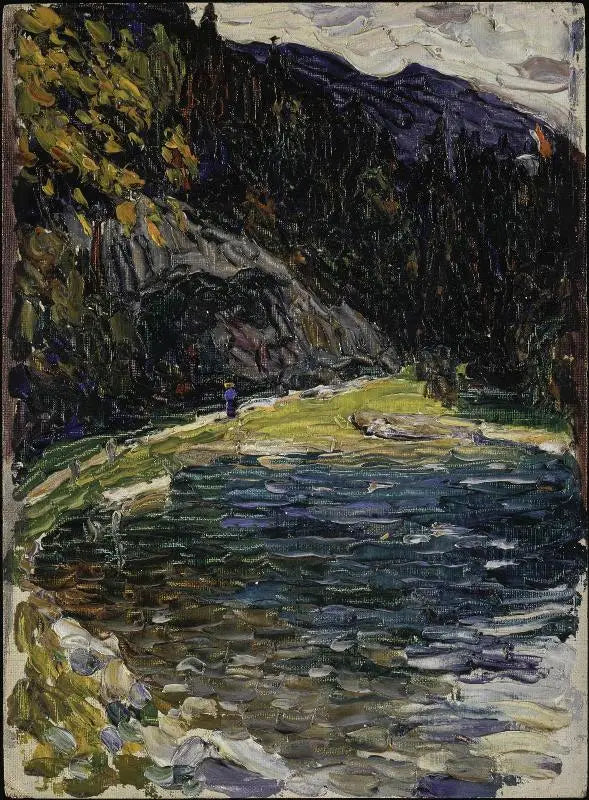 Kochel, antiga Kesselbergstrasse - Vassily Kandinsky