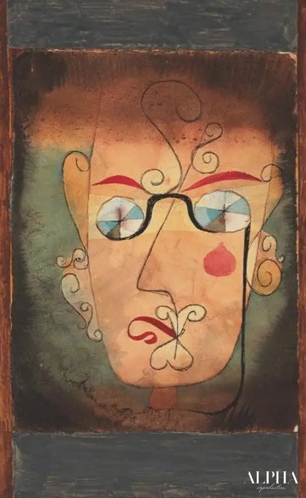 Komische Alte - Paul klee - Reproductions de tableaux et peintures haut de gamme