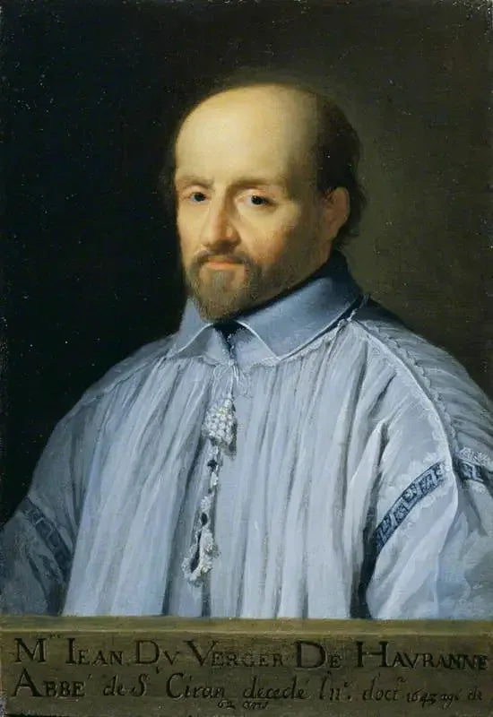 O Abade de Saint-Cyran - Philippe de Champaigne
