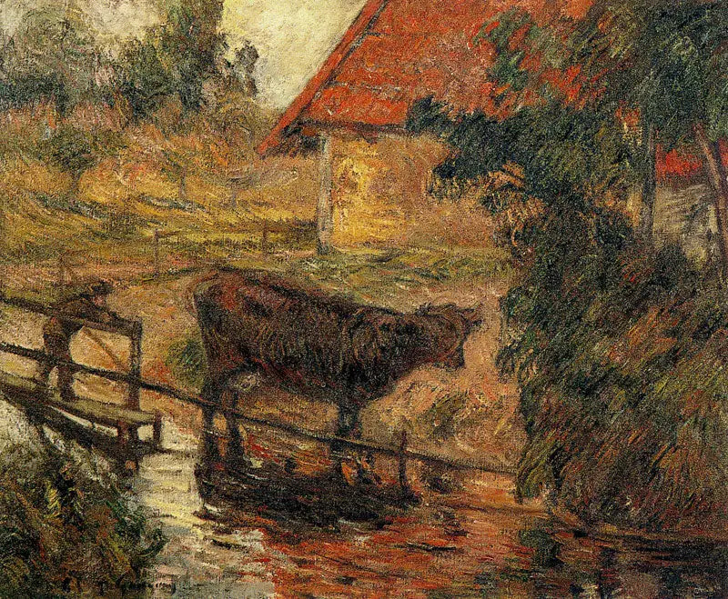 O Abrevador II - Paul Gauguin