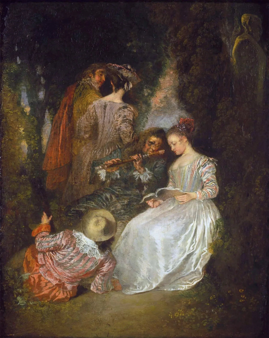 O Acordo Perfeito - Antoine Watteau