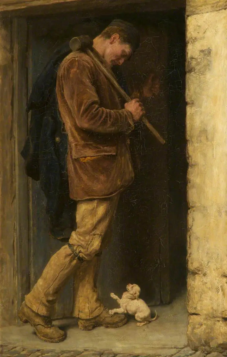 A recepção - Briton Rivière