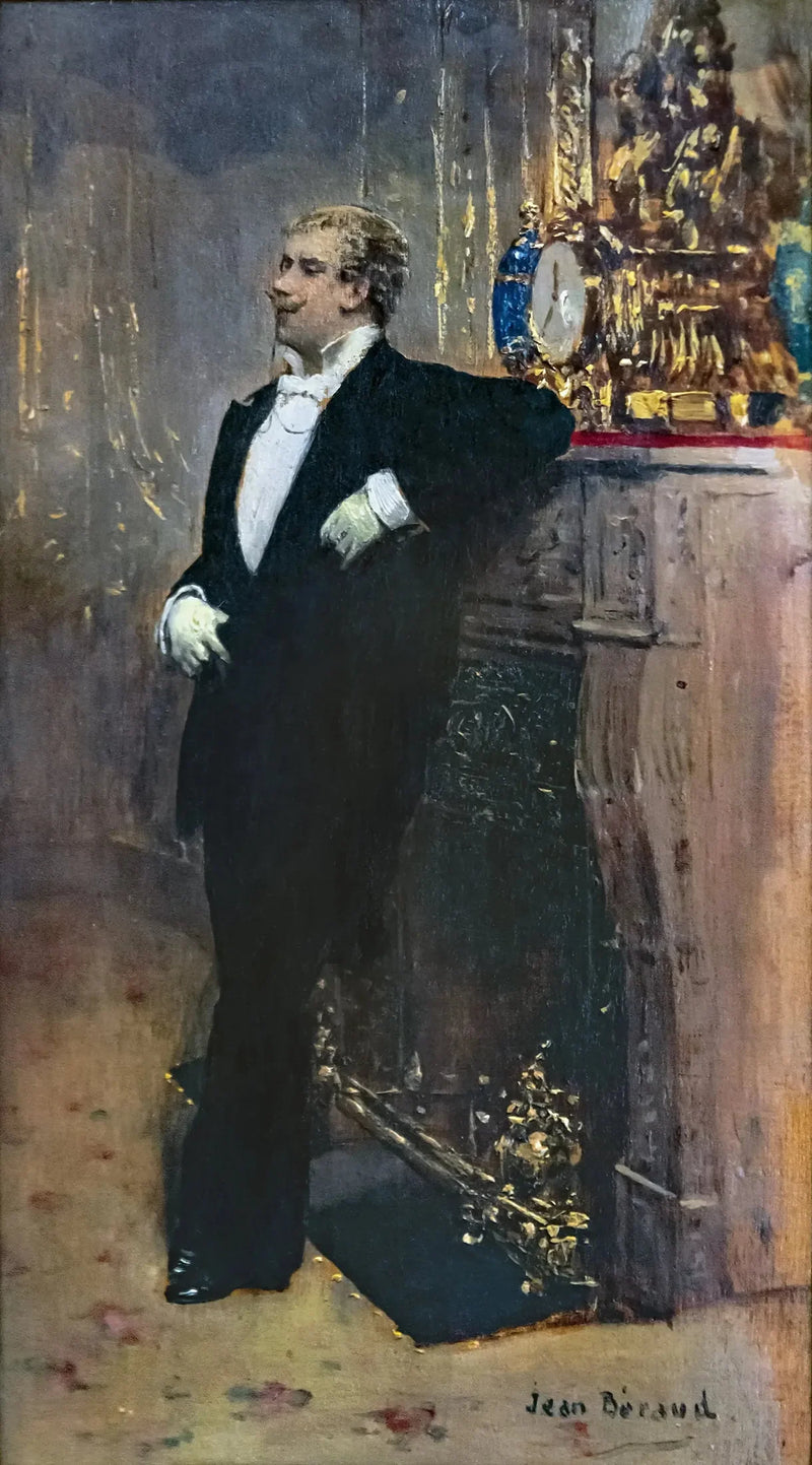 O ator Coquelin mais velho apoiado - Jean Béraud