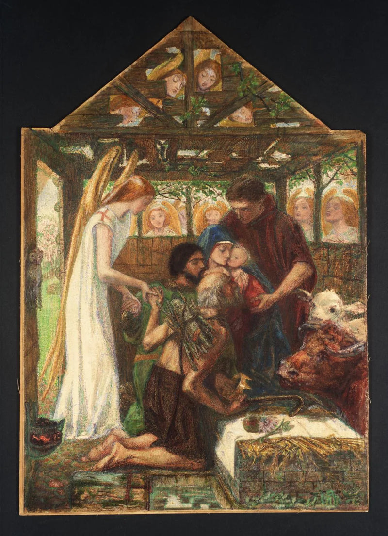 A Adoração - Dante Gabriel Rossetti