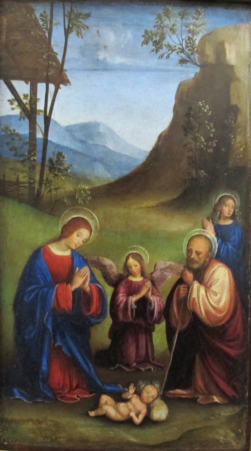 A Adoração do Menino - Francesco Francia