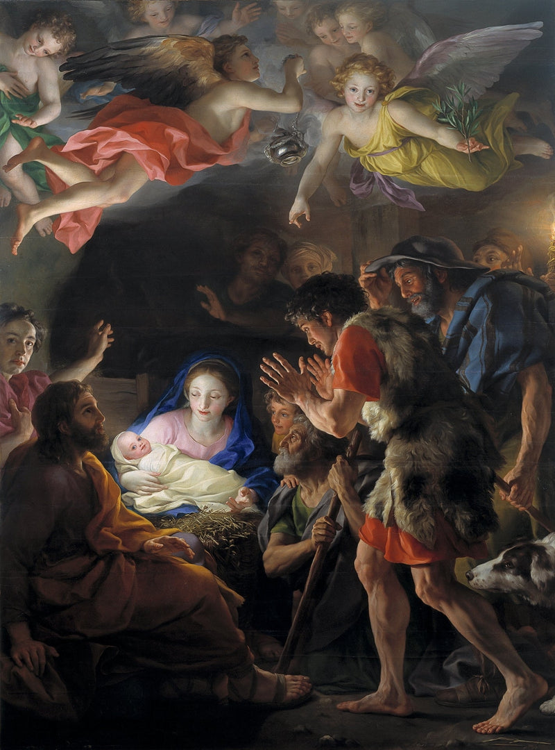 A Adoração dos Pastores - Anton Raphael Mengs