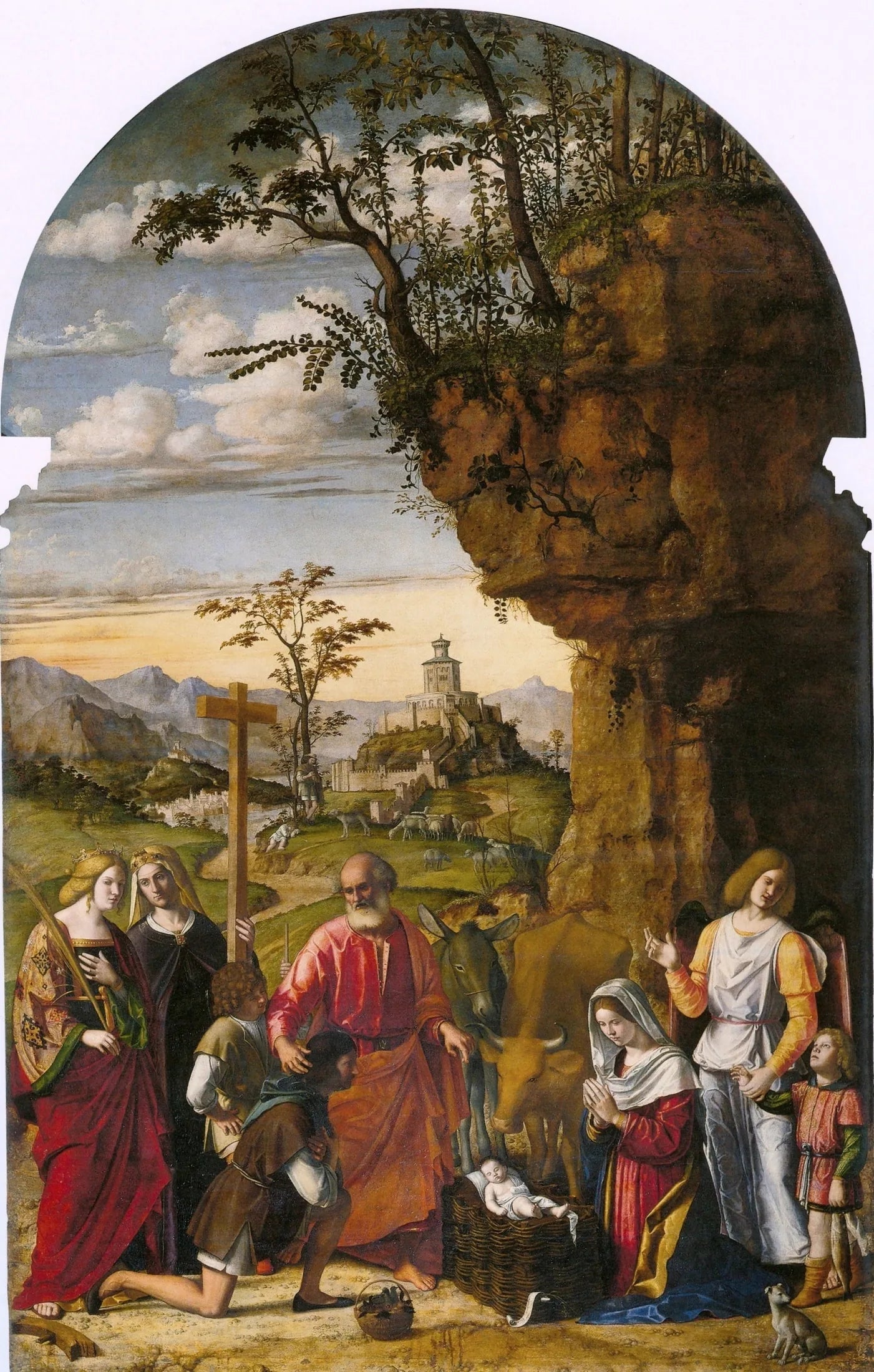 L’Adoration des bergers - Cima da Conegliano image 1 tableau peint à l’huile sur toile