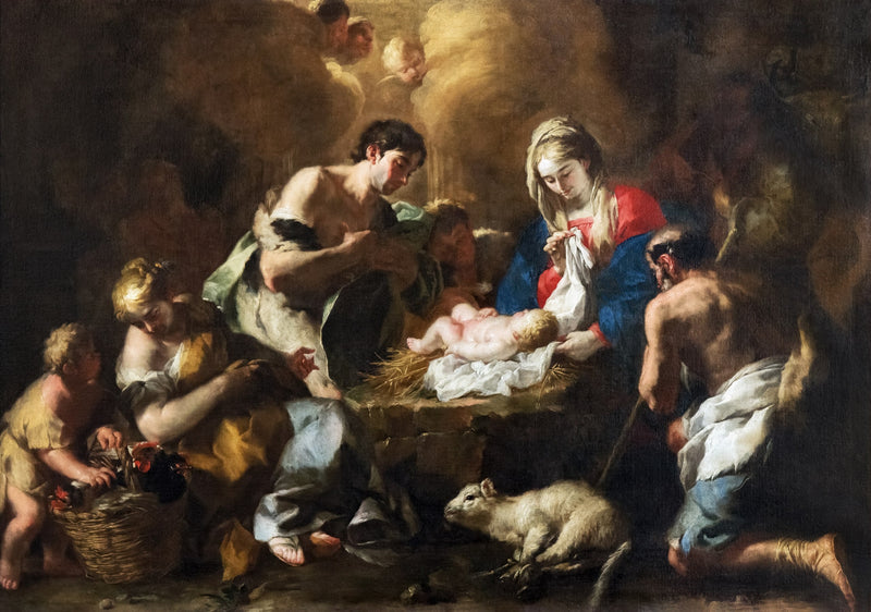 A Adoração dos Pastores - Francesco Solimena