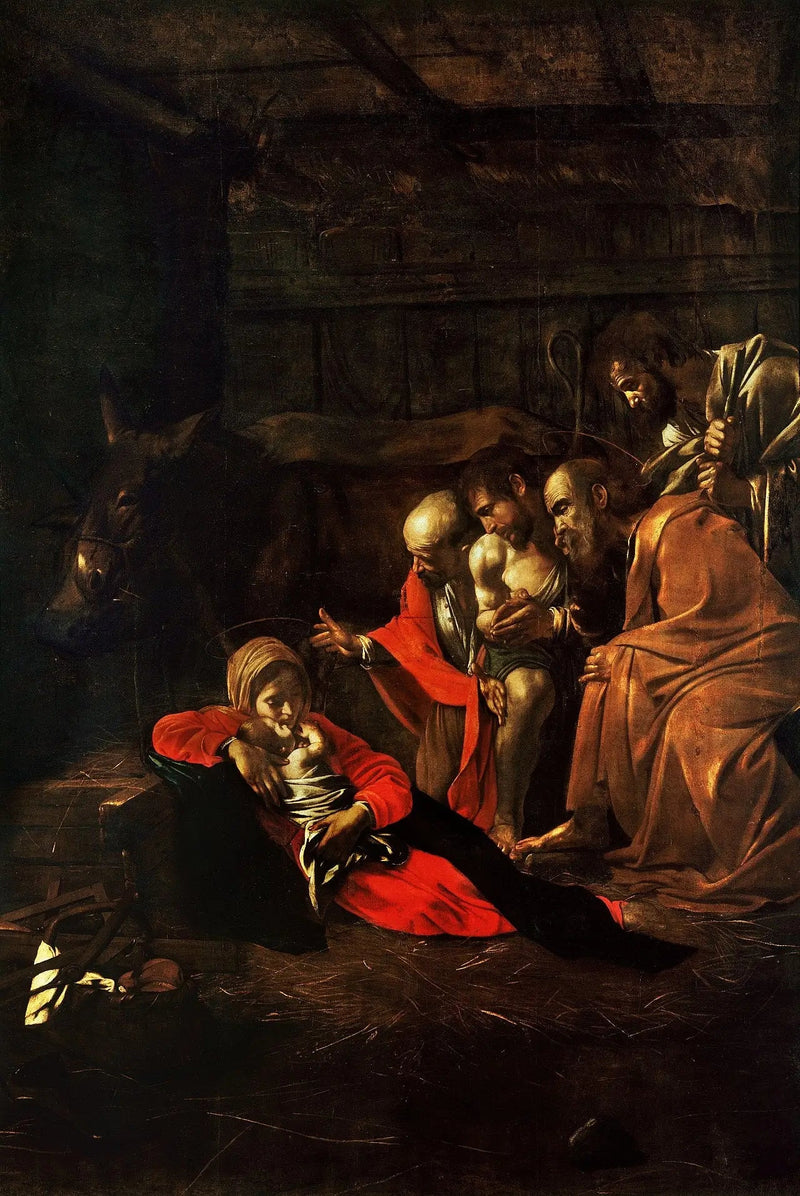 A Adoração dos Pastores - Caravaggio