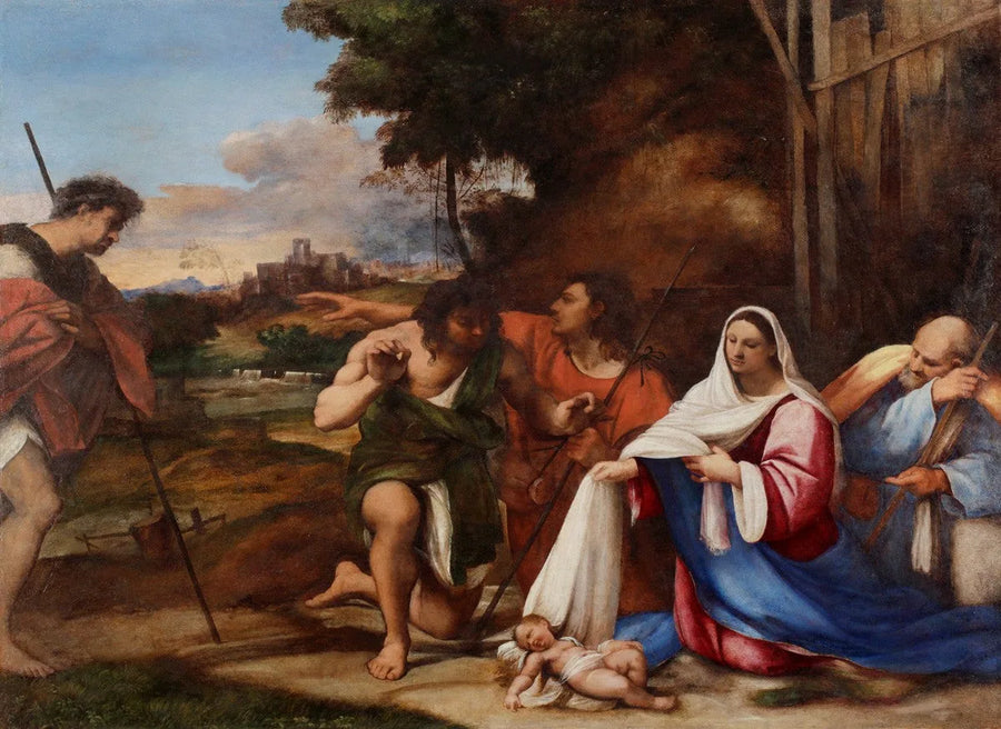 A Adoração dos Pastores - Sebastiano del Piombo