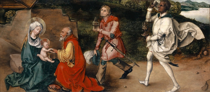 A adoração dos magos - Albrecht Dürer