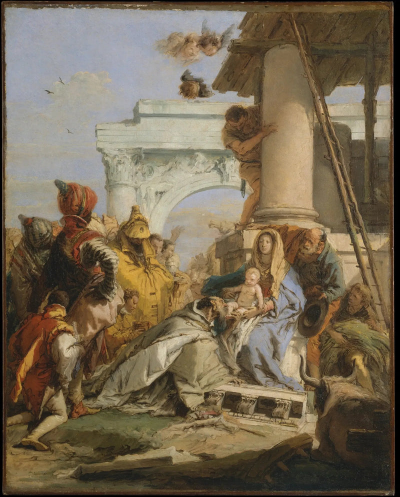 Adoração dos Magos - Giovanni Battista Tiepolo