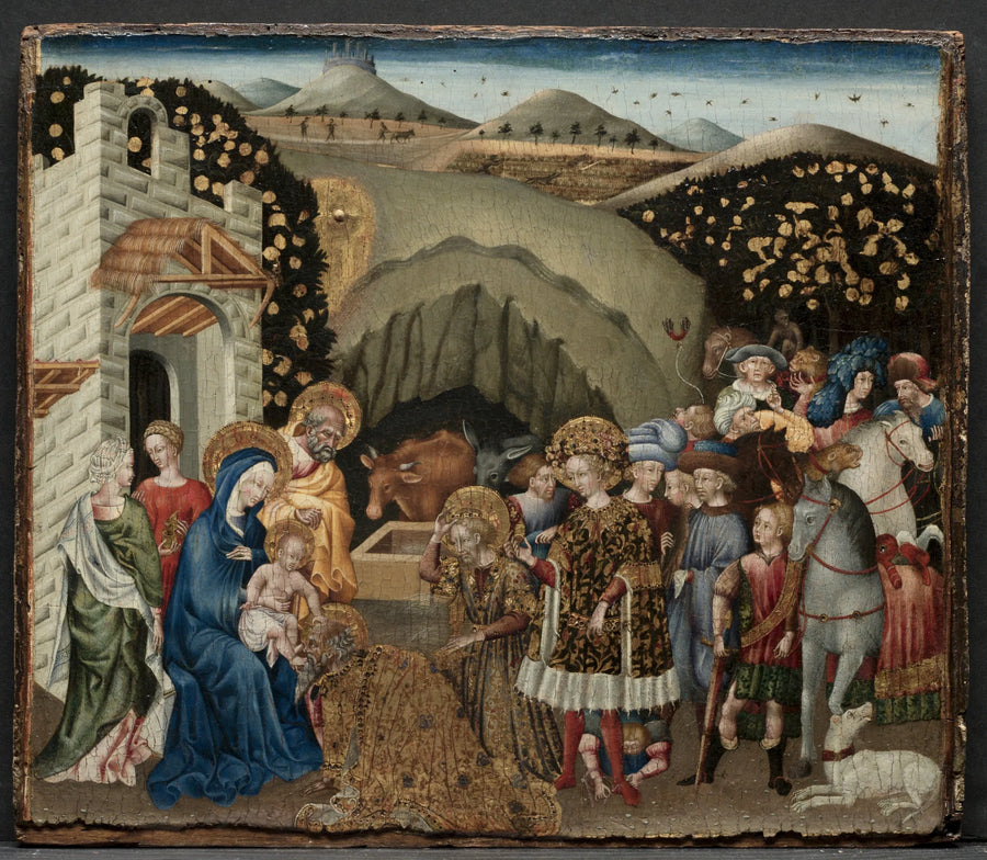 A Adoração dos Magos - Giovanni di Paolo