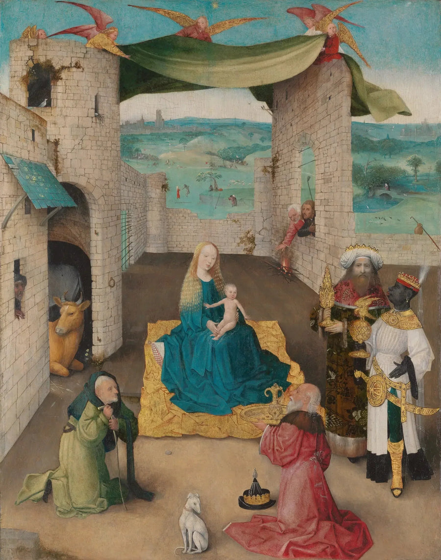 A Adoração dos Magos - Hieronymus Bosch