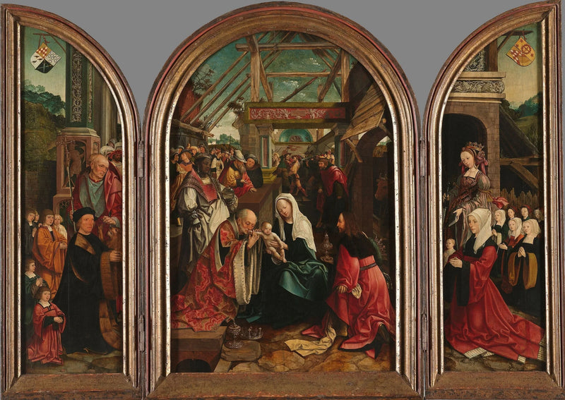 A Adoração dos Magos - Jacob Cornelisz van Oostsanen