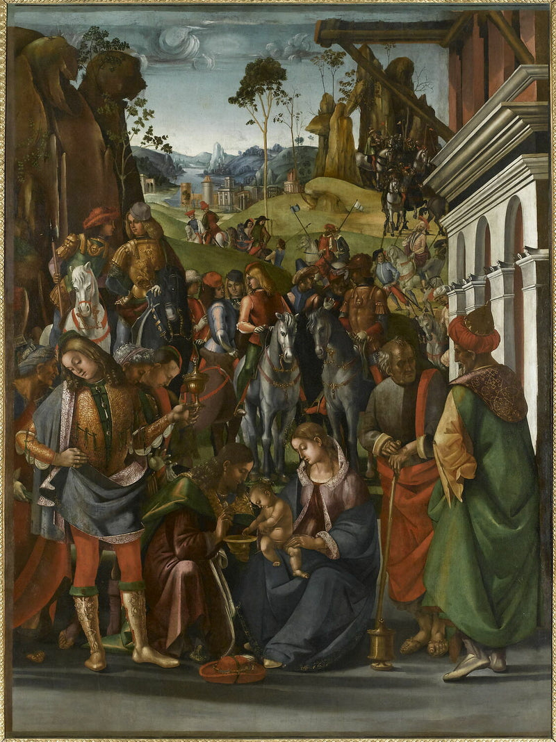 A Adoração dos Magos - Luca Signorelli