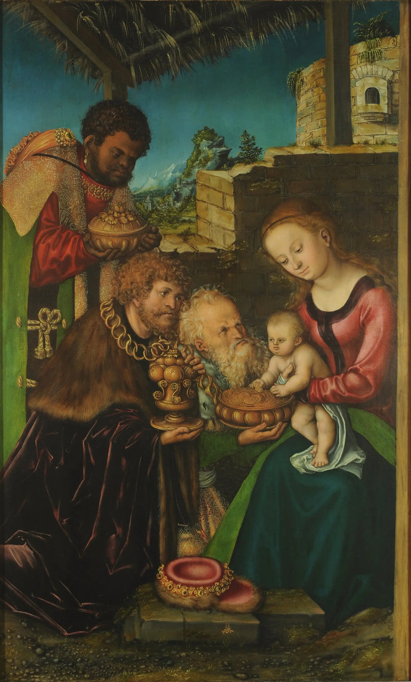 A Adoração dos Magos - Lucas Cranach, o Velho
