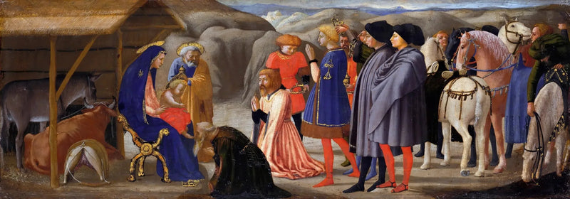 A Adoração dos Magos - Masaccio