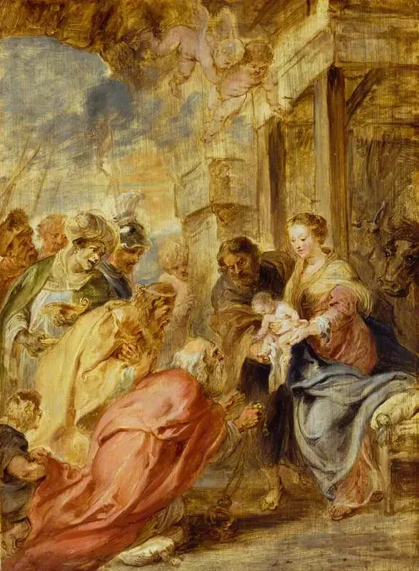 Adoração dos Magos - Peter Paul Rubens