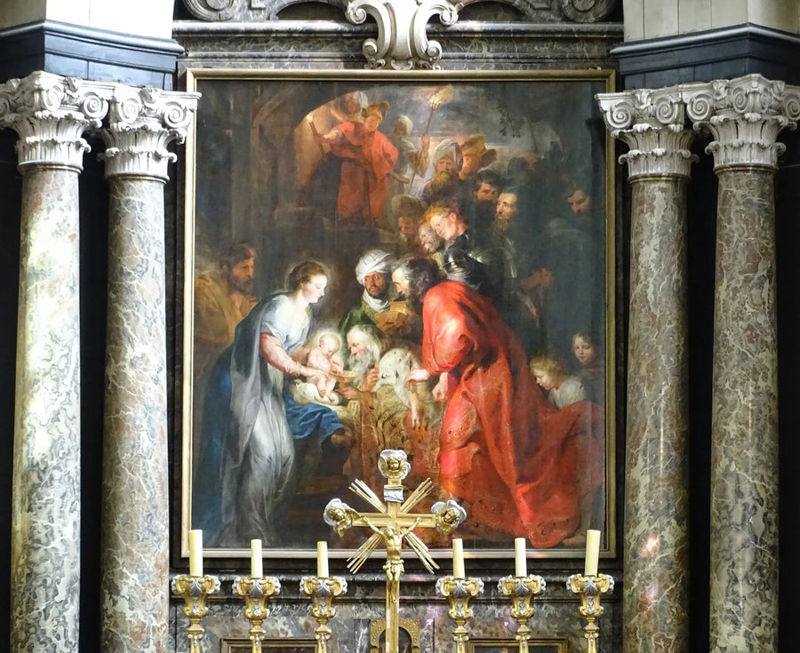 A Adoração dos Magos - Peter Paul Rubens