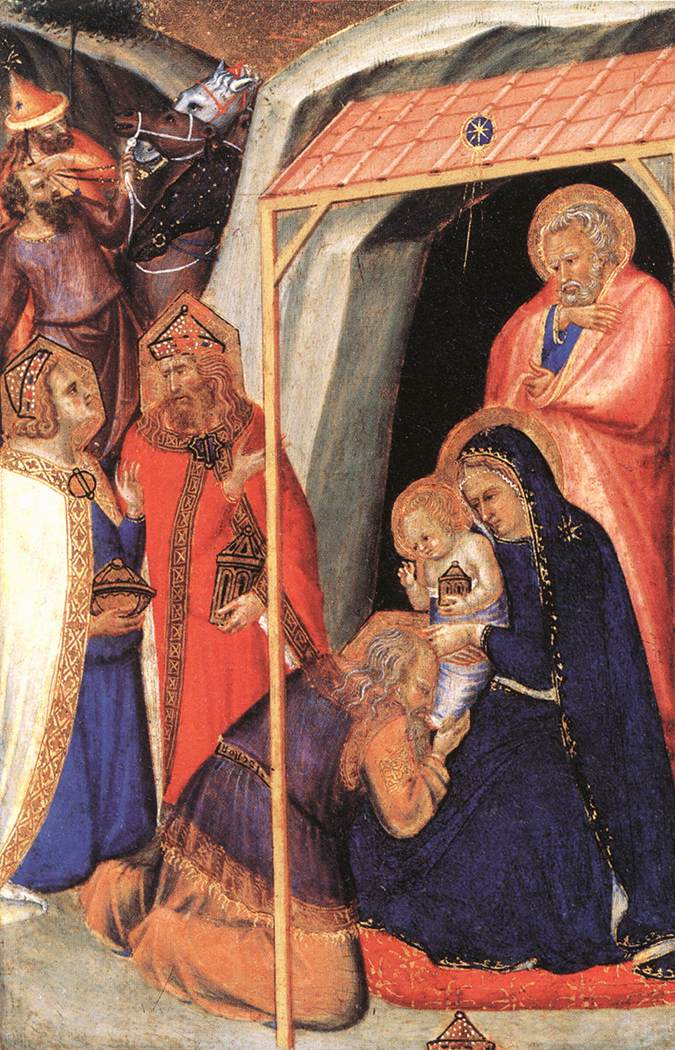 A Adoração dos Magos - Pietro Lorenzetti