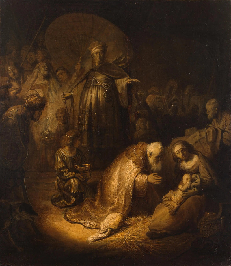 A Adoração dos Magos - Rembrandt