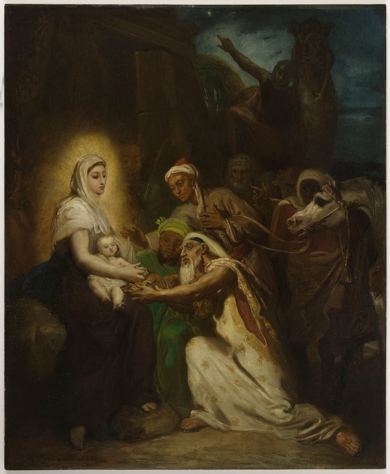Adoração dos Magos - Théodore Chassériau