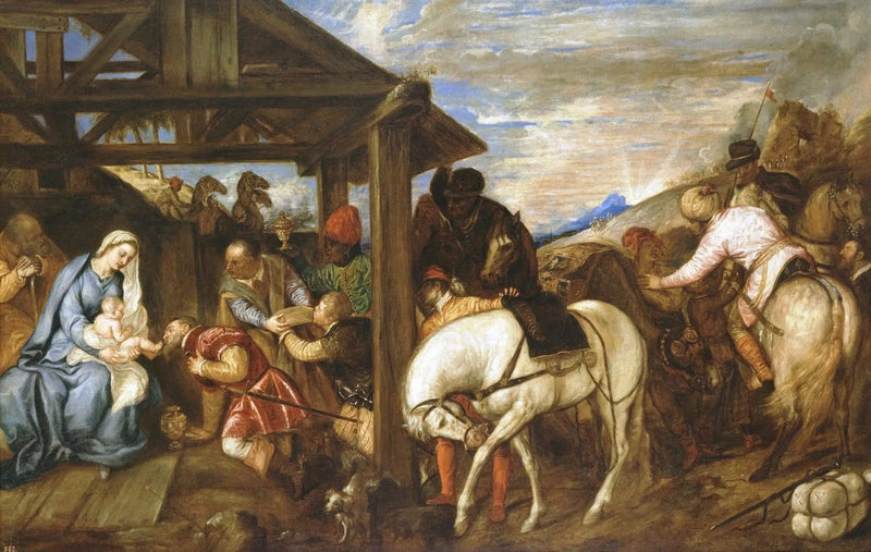 A Adoração dos Magos - Titian