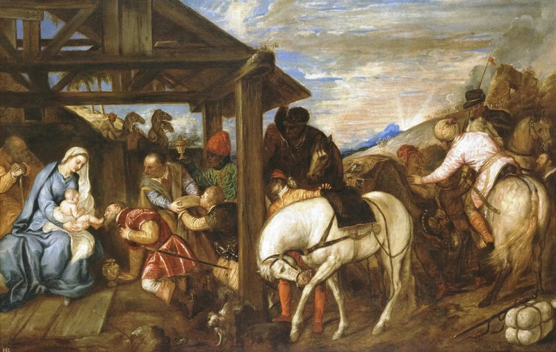 A Adoração dos Magos - Titian